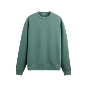 Tout nouveau OEM personnalisé éponge française vierge uni unisexe surdimensionné col rond 100% coton sweat pour hommes - Product Image 5
