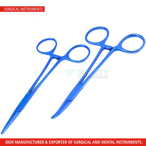 คีมหนีบหลอดเลือดแดงสเปนเซอร์เวลส์ คุณภาพพรีเมียม ขนาด 40 มม. เครื่องมือหู คอ จมูก ทำจากสแตนเลส - Product Image 3