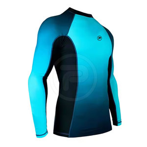 Rashguard de MMA para Hombre de Alta Calidad, Colores Personalizables, Mangas Largas, Tejido Transpirable de Spandex/Poliéster, Nueva Llegada - Product Image 3