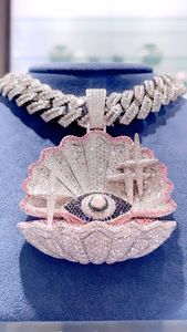 Suministro directo de fábrica personalizado Iced Out Chain Pendant Men Jewelry Pass Diamond Tester Disponible en cantidad a granel - Product Image 3