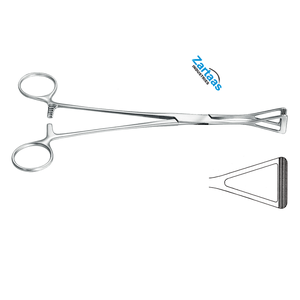 Abrazadera intestinal y estomacal Scheibe de acero inoxidable de alta calidad 23cm / 9 "Fabricante y exportador de instrumentos quirúrgicos - Product Image 2