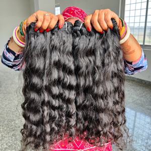 Bundles de cheveux humains droits alignés sur des cuticules vierges non transformées - Product Image 1