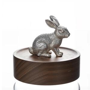 กระปุกเครื่องเทศ/น้ำตาล ฝาไม้ลายสัตว์ ขายดี - Product Image 4