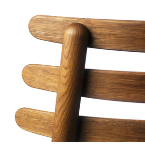 Silla de comedor nórdica moderna de madera maciza con asiento de cuero PU negro, muebles de madera minimalistas para el hogar, cafetería, hoteles y villas - Product Image 4