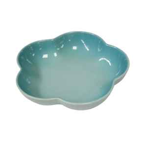 Cuenco de cerámica grande de tendencia para el hogar, Hotel y restaurante, utensilios de cocina, cuenco para servir Chocolate, cuencos de cerámica de forma redonda de Color azul - Product Image 3