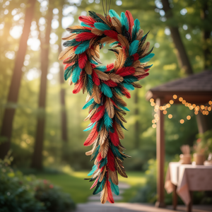 Guirnalda de Plumas Surtidas de 164 cm, Decorativa - Product Image 3