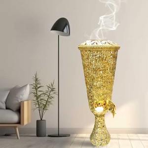 เครื่องหอมโลหะสำหรับบ้านและโรงแรมงานประดิษฐ์ของตกแต่งบ้านและโรงแรมธูปอินเดียเป็นมิตรต่อสิ่งแวดล้อมออกแบบได้ตามที่ต้องการขนาดใหญ่ - Product Image 6