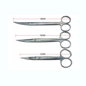 กรรไกรผ่าตัดทางการแพทย์ Gorney Freeman ทำจากเหล็ก ใช้ด้วยมือ แบบตรงและแบบโค้ง พร้อมปลาย TC ยี่ห้อ Surgiright - Product Image 5