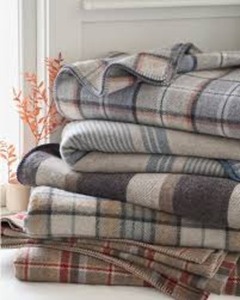 Wholesale Customized 100% Pure <b>WOOL</b> Throw Blanket Woven Winter Luxury Travel Home Herringbone <b>Wool</b> Blanket In India by hi - Product Image 1