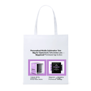 Borsa Tote Personalizzabile per Sublimazione Mobile, Accessorio Promozionale per Shopping Personalizzabile - Product Image 2