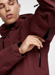 Vestes d'extérieur imperméables de haute qualité aux couleurs assorties Veste coupe-vent avec logo personnalisé Vestes pour hommes - Product Image 4