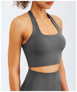 Nouvelle mode de soutien-gorge de sport 3 pièces de haute qualité ensemble de vestes leggings de yoga pour femmes vêtements de fitness respirants de grande taille pour soulever les fesses - Product Image 2
