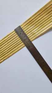 Gold Metallic <b>Tassel</b> Embroidery Talli Lace Trim Borders Deals In Wholesale - Product Image 5