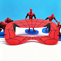 Housses jetables non tissées pour casques VR, motif super-héros Spider-Man, pour enfants