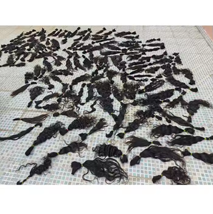 Cheveux vierges bruts en vrac avec des extrémités complètes de qualité supérieure et aucune perte, idéal pour les styles de tressage d'unités faites à la main - Product Image 3