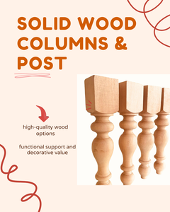 Custom Turned Rubber <b>Wood</b> Legs Elegant Wooden Furniture Legs for <b>Dining</b> and Console <b>Tables</b> <b>Solid</b> <b>Wood</b> <b>Table</b> Legs - Product Image 4