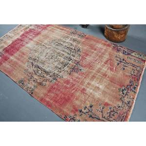 พรมสไตล์ตุรกีโบราณขนาด4.5x8ฟุตพรมปูพื้นขนสัตว์ผืนใหญ่สำหรับโถงทางเดินทรงสี่เหลี่ยมผืนผ้าใหม่! สำหรับห้องนอน - Product Image 4