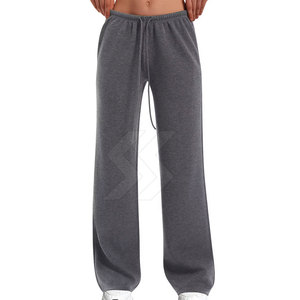 Ropa informal ligera Pantalones de chándal acampanados duraderos para mujer Hechos en Pakistán Pantalones de chándal acampanados hechos en fábrica - Product Image 1