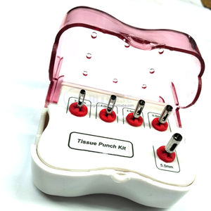 Kit de Punzones Dentales Manuales de Acero Inoxidable, Precio de Fábrica, Instrumentos Quirúrgicos de Precisión para Implantología y Muestreo de Tejidos - Product Image 2