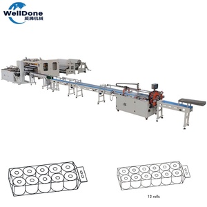 Goed gedaan! Hoge snelheid volautomatische toiletrolmachine, toiletpapier-opwikkelmachine - Product Image 2