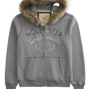 เสื้อฮู้ดผู้หญิงสไตล์วินเทจพิมพ์ลายตามสั่ง ผ้าขนเชอร์ปาเนื้อนุ่ม ขนเฟอร์เทียมแบบตะวันตก ปรับแต่งโลโก้ด้านหน้าได้ - Product Image 5