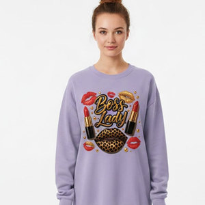 เสื้อสเวตเชิ้ตผู้หญิงทรงโอเวอร์ไซส์เนื้อผ้านุ่ม สวมใส่สบาย ทรงหลวม อุ่นสบายด้วยผ้าฟลีซ เหมาะสำหรับใส่ลำลองในชีวิตประจำวัน สไตล์แฟชั่นที่สมบูรณ์แบบสำหรับใส่เดินเล่นหรืออยู่บ้าน - Product Image 5