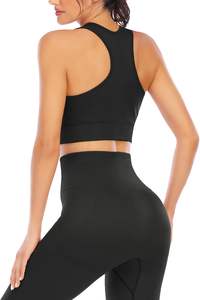 Ensemble de fitness pour femmes de qualité supérieure, taille haute, vêtements de sport, OEM personnalisé, vente en gros, leggings de yoga à taille élastique - Product Image 4