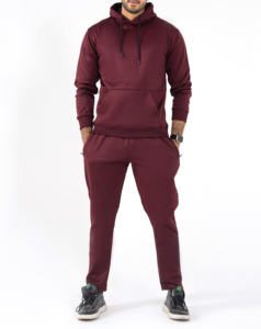 Survêtements d'hiver de haute qualité hommes coton survêtement personnalisé vêtements de sport 500 Gsm survêtements pour Logo personnalisé et ensembles de tailles - Product Image 3