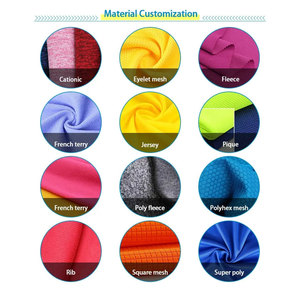 T-shirts OEM en polyester imprimés par transfert thermique, anti-plis, personnalisables avec impression intégrale, respirants, col en V, manches courtes, pour vêtements de sport, marque privée - Product Image 5