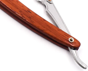 มีดโกนสแตนเลสด้ามจับไม้แบบเปลี่ยนได้ใบมีดออกแบบโลโก้ได้อย่างยั่งยืน - Product Image 6