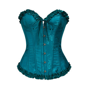Customized Color/Contrast Color Women Satin <b>Corset</b> Fitness Wear in Highest Quality With Best Material Satin <b>Corset</b> Unique Use - Product Image 4
