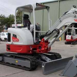 Excavatrice sur chenilles compacte Takeuchi TB335R 3,7T, balayage de la queue minimal, moteur Laidong, cylindre hydraulique Eaton, pompe à engrenages - Product Image 1