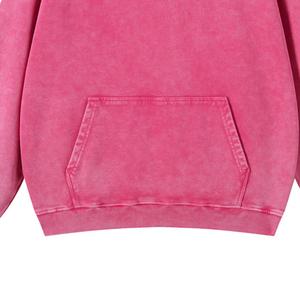 Sweat-shirt à capuche vintage en gros |   Décoloration au soleil, lavage à l'acide |   Tie Dye Poids Lourd 2026 |   Vêtements de rue sur mesure - Product Image 6