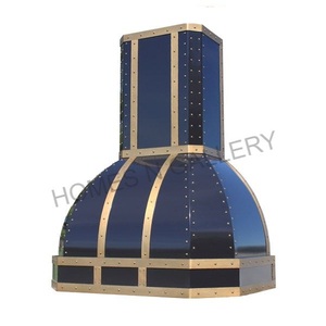 Dernière vente en vogue plusieurs couleurs en acier inoxydable cheminée murale hotte colorée et île de cuisine cheminée moderne - Product Image 4