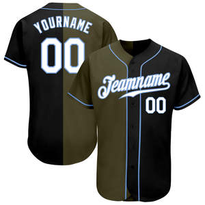 Camiseta de béisbol personalizada con impresión por sublimación completa, camiseta de béisbol cómoda de secado rápido, uniforme para hombre - Product Image 4
