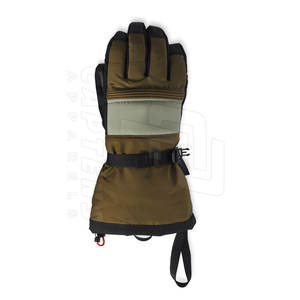 ถุงมือสกีสีทึบถุงมือสกีผลิตจากปากีสถานสไตล์ที่เป็นเอกลักษณ์ - Product Image 4