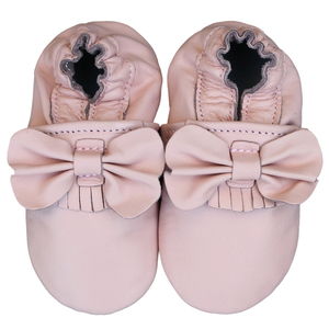 Zapatos de bebé para bebés, suela blanda de cuero con ajuste seguro, comodidad transpirable y material duradero para el uso diario del bebé - Product Image 1