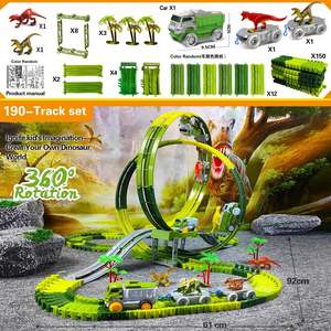 Circuit de piste spatiale électrique en plastique pour jouets - Product Image 6