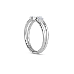 Anillo de Compromiso Solitario con Diamante Cultivado en Laboratorio, Corte Marquesa, para Mujer, Diseño Exquisito, Brillo Radiante, Duradero - Product Image 3