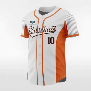 Maillot de baseball confortable et respirant à faible MOQ, personnalisable pour jeunes - Product Image 1