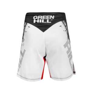 Pantalones Cortos de MMA Blancos de Diseño Personalizado GREEN HILL, Ropa de Poliéster Elástico para Grappling y BJJ para Gimnasio, Sublimados (10535) - Product Image 6