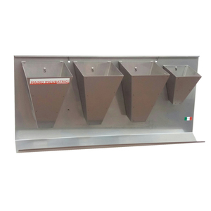 Acciaio inossidabile Made in Italy attrezzatura per la macellazione di alta qualità coni per uccidere il pollame montaggio a parete CS4.M in vendita - Product Image 2
