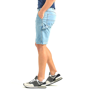 Couleur bleu clair avec le meilleur vendeur vêtements pour hommes lavable en machine facile à porter meilleur short en jean droit par WAKIN WEAR - Product Image 5