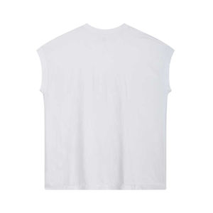 T-shirts pour hommes T-shirt vierge 100% coton impression pour hommes acheter de nouveaux T-shirts sans manches personnalisés unis de haute qualité vêtements d'été pour hommes - Product Image 4