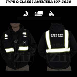 Gilet de sécurité réfléchissant ANSI classe 2 EN ISO 20471 classe 2 étanche ignifuge respirant résistant au feu - Product Image 6