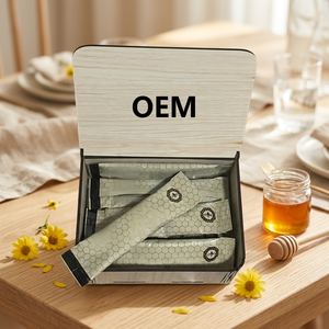 Boîtes en carton rigides personnalisées avec logo pour miel VIP, revêtement UV, pour emballage de sachets de miel VIP, vente en gros OEM - Product Image 5