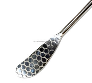Elegant Brass and Stainless Steel Bee Handle Food <b>Safe</b> Sleek and Modern <b>Knife</b> Fine Dining Essential - Product Image 2