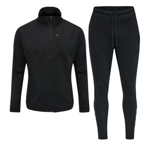 OEM Wholesale Custom High Quality Men's Solid Tracksuit Sets Jogger Breathable Lightweight 100% Cotton <b>Fleece</b> Different Colors - Product Image 1