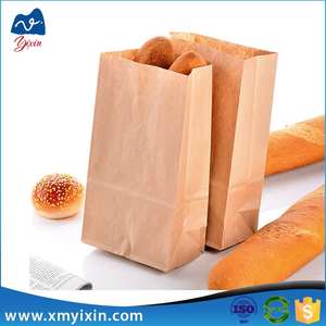 Factory Wholesale Custom Logo Printed Kraft <b>Paper</b> <b>Bags</b> | Eco Friendly Food Packaging for Popcorn Bread Sushi - Product Image 4