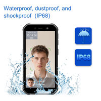 Android 13,0 Dispositivo de asistencia de personal portátil Reconocimiento facial de mano Tarjeta NFC Software de nube móvil Grabación de tiempo GPS 4G